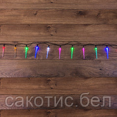Гирлянда светодиодная "Палочки с пузырьками" 20 палочек, цвет: мультиколор, 2 метра