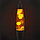 Лава лампа в черном корпусе 35 см Оранжевая, фото 3