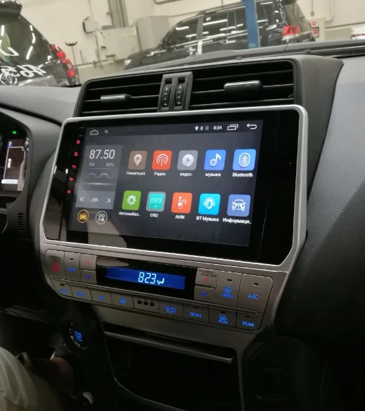 Штатная магнитола Parafar для Toyota Land Cruiser Prado 150 2017+ на Android 13 +4G модем (огромный экран) - фото 2 - id-p96875214