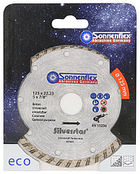 Отрезной диск алмазный турбо Sonnenflex (125x2.2x22.2) Universal Turbo Eco Silverstar