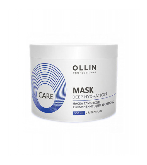 OLLIN Care Маска глубокое увлажнение для волос 500мл