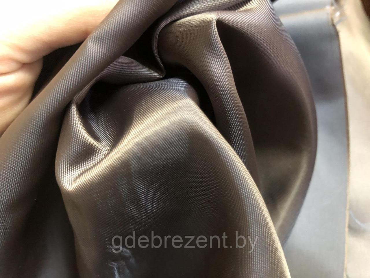 Ткань подкладочная Т007/352 коричневый
