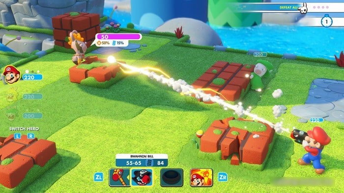 Игра Mario + Rabbids Битва За Королевство для Nintendo Switch - фото 2 - id-p190343994