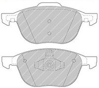 КОЛОДКИ ТОРМОЗНЫЕ ДИСКОВЫЕ FDB1594 DN