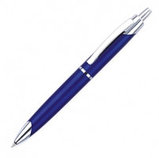 Шариковая ручка из пластика с металлическими элементами. Для нанесения логотипа, фото 2
