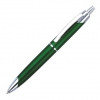 Шариковая ручка из пластика с металлическими элементами. Для нанесения логотипа