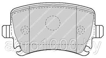 КОЛОДКИ ТОРМОЗНЫЕ ДИСКОВЫЕ FDB1636 DN