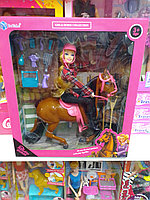 Игровой набор Наездница с куклой, лошадью и аксессуарами