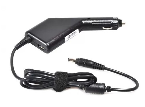 Автомобильное зарядное устройство для Samsung 90W Штекер: 5.5x3.0 (с USB подключением) - фото 2 - id-p166059585
