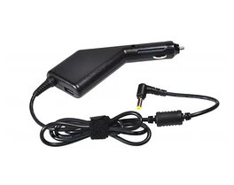 Автомобильное зарядное устройство для Asus 90W Штекер: 5.5x2.5 (с USB подключением)