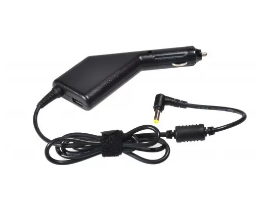 Автомобильное зарядное устройство для Asus 90W Штекер: 5.5x2.5 (с USB подключением) - фото 1 - id-p166059490