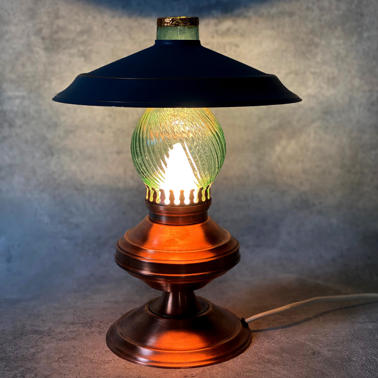 Лампа настольная Керосинка, винтаж - фото 2 - id-p166782482