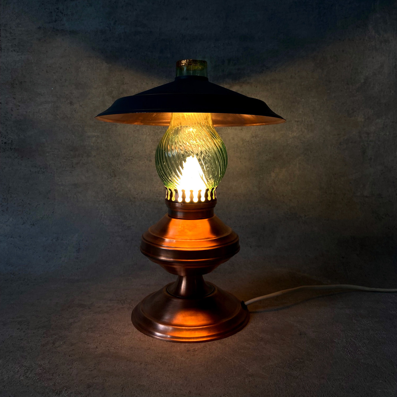 Лампа настольная Керосинка, винтаж - фото 6 - id-p166782482
