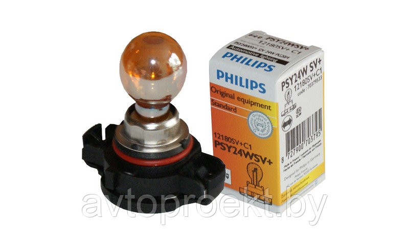 Лампа Philips PSY24W 12180 SV+ 12V C1 - фото 1 - id-p24078120