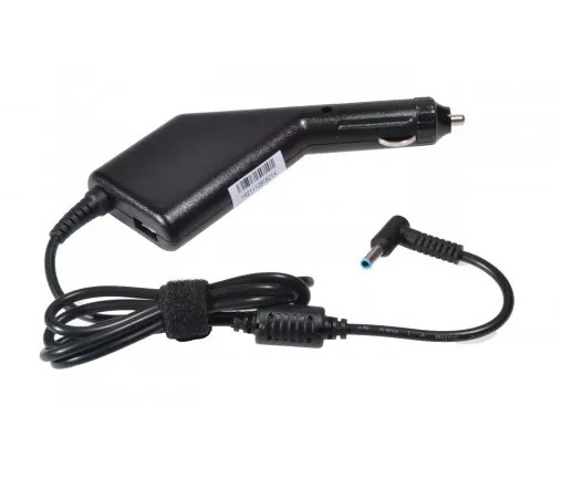 Автомобильное зарядное устройство для HP 90W Штекер: 4.5х3.0 (внутри иголка 3-pin), с USB подключением - фото 1 - id-p190394732