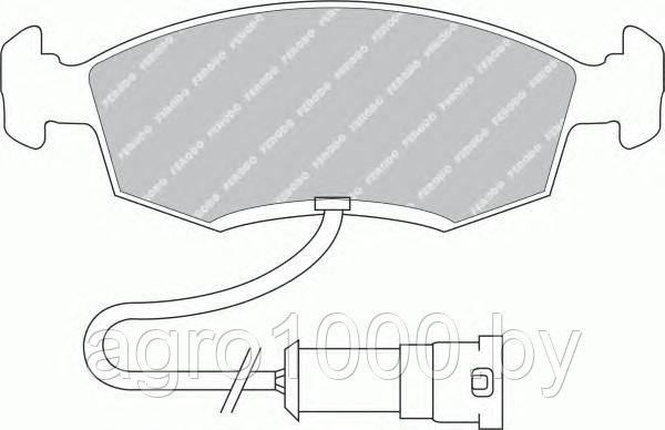 КОЛОДКИ ТОРМОЗНЫЕ ДИСКОВЫЕ FDB276 DN