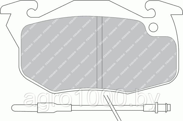 КОЛОДКИ ТОРМОЗНЫЕ ДИСКОВЫЕ FDB393 DN