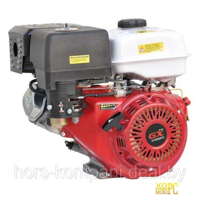 Двигатель бензиновый Skiper N188F(SFT) (13 л.с., шлицевой вал диам. 25мм х40мм) - фото 1 - id-p190403612