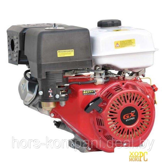 Двигатель бензиновый Skiper N177F(K) (10 л.с., вал диам. 25мм х60мм, шпонка 7мм) - фото 1 - id-p190403613
