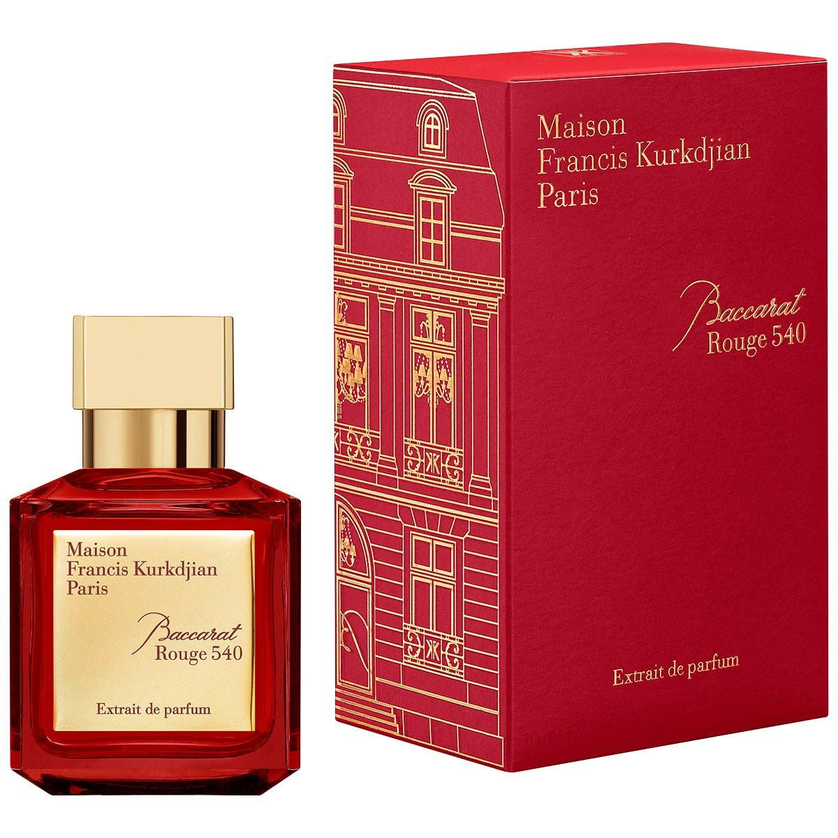 Акция 1+1=3 Унисекс парфюмированная вода Maison Francis Kurkdjian Paris Baccarat Rouge 540 extrait edp 200ml