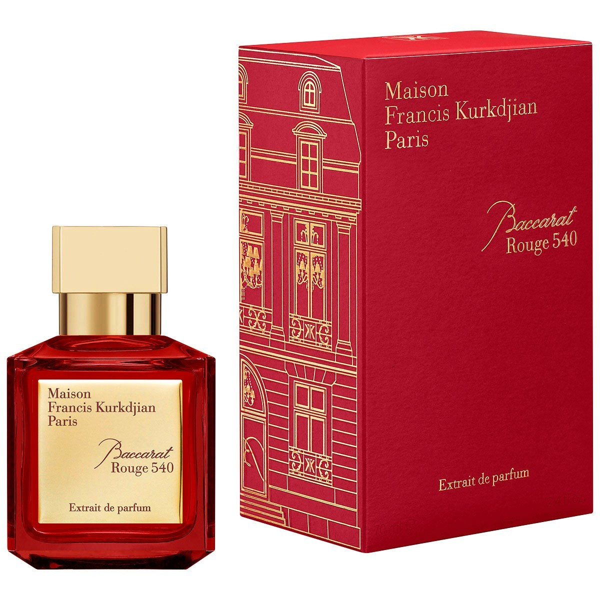 Унисекс парфюмированная вода Maison Francis Kurkdjian Paris Baccarat Rouge 540 extrait edp 70ml