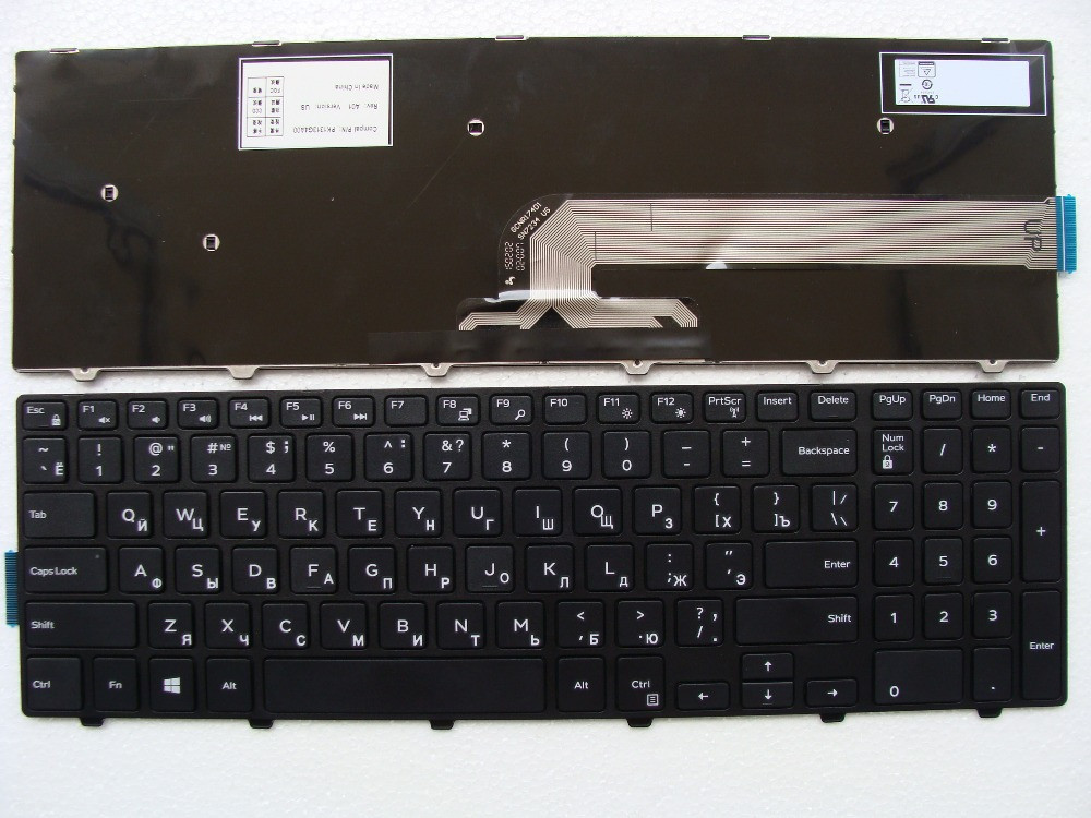 Клавиатура для Dell Inspiron 3000. RU - фото 1 - id-p24085939