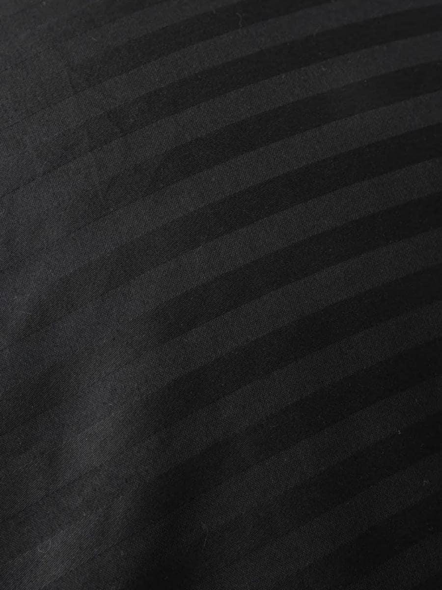 Комплект постельного двуспальный Stripe 70х70 Черный - фото 8 - id-p190462114