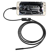 USB эндоскоп камера HD Ф7.0 мм / Android and PC Endoscope (дл.5 метров)