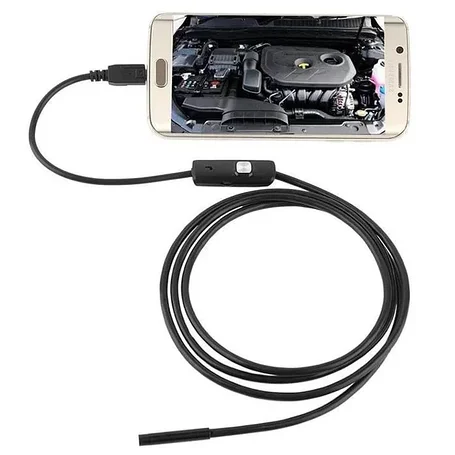USB эндоскоп камера HD Ф7.0 мм / Android and PC Endoscope  (дл.5 метров), фото 2