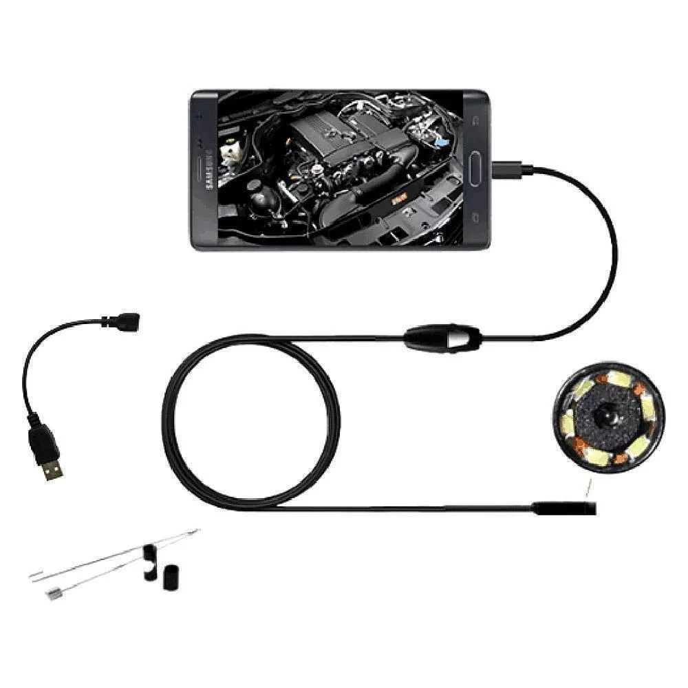 USB эндоскоп камера HD Ф7.0 мм / Android and PC Endoscope (дл.2 метра) - фото 3 - id-p160746733