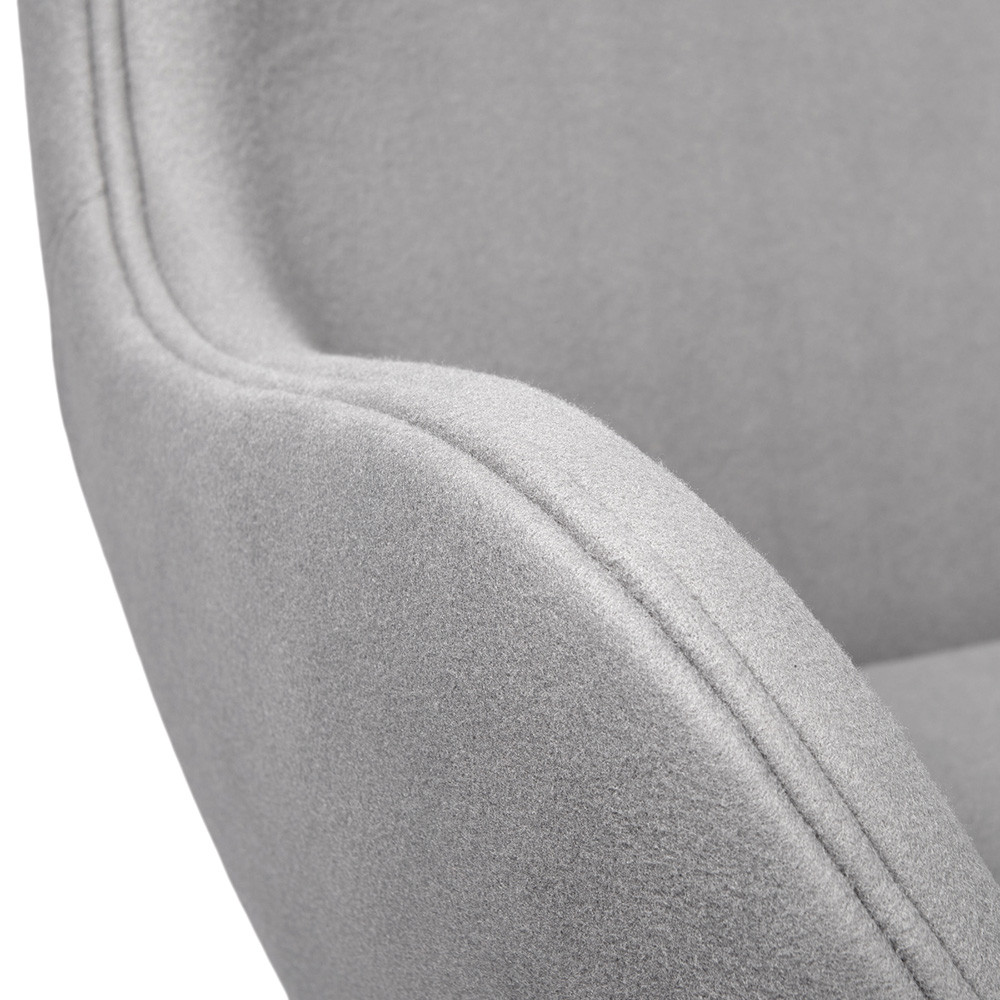 Кресло EGG CHAIR светло-серый кашемир - фото 5 - id-p190520327