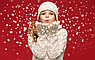 Новогодняя термокружка Merry Christ, 500 ml Красно-белая Снеговик, фото 5