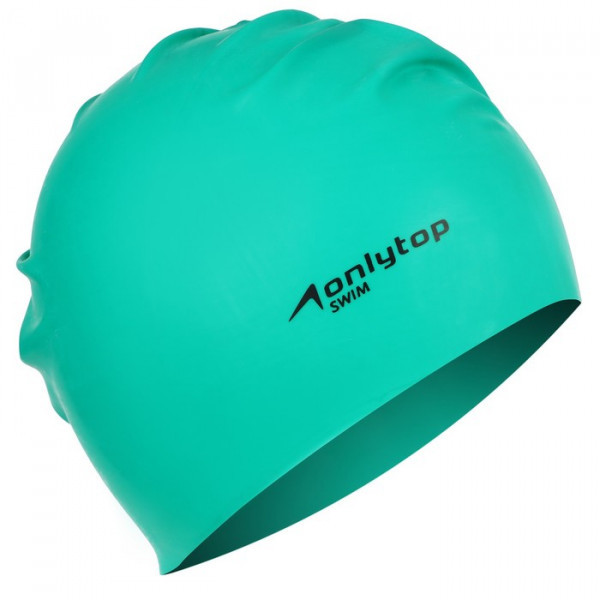 Шапочка для плавания подростковая Onlytop Swim резиновая, цвета микс - фото 1 - id-p190522444