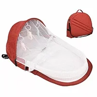 Переносная детская сумка-кровать (Красный)