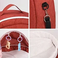 Переносная детская сумка-кровать (Красный), фото 2