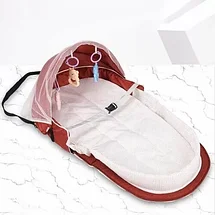 Переносная детская сумка-кровать (Красный), фото 3