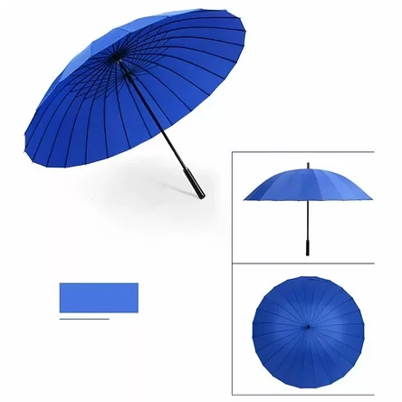 Зонт-трость BN21052 / 24 спицы (Голубой), фото 2