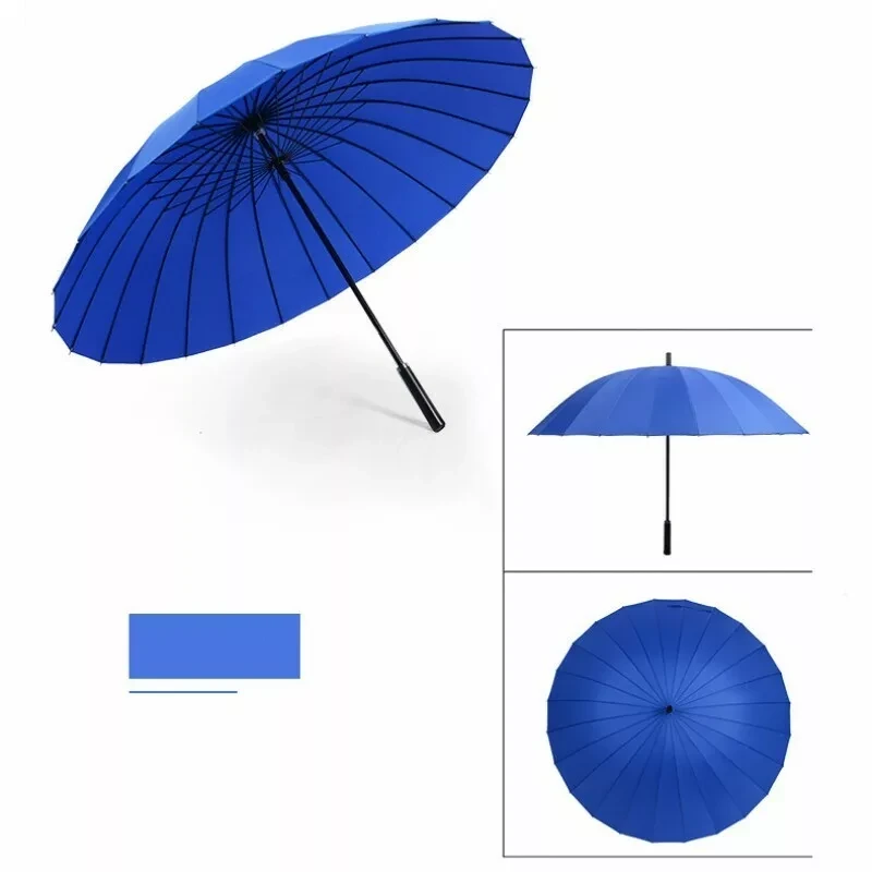 Зонт-трость BN21052 / 24 спицы (Голубой) - фото 1 - id-p190524803