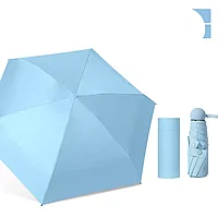 Зонт BN21053 / 6 спиц / двойного назначения / анти-УФ (Голубой)