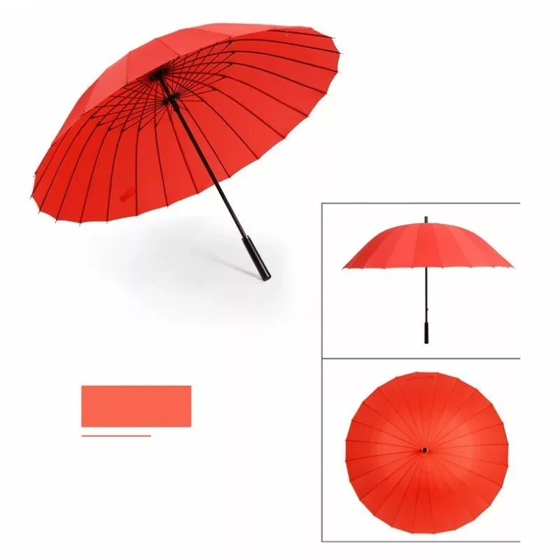 Зонт-трость BN21052 / 24 спицы (Красный) - фото 1 - id-p190524843