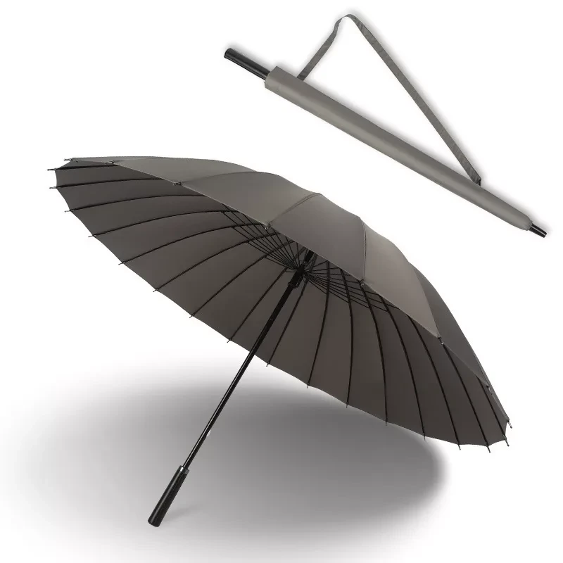 Зонт-трость BN21052 / 24 спицы (Серый) - фото 1 - id-p190524846