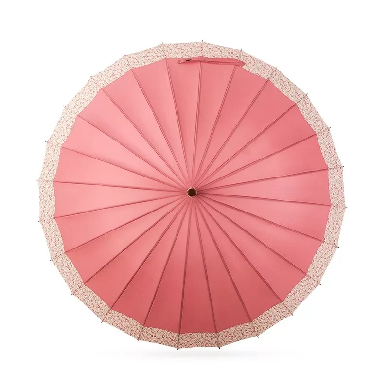 Зонт-трость BN21051 / 24 спицы (Розовый) - фото 3 - id-p190524858