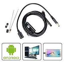 Android Эндоскоп камера Android and PC Endoscope