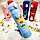 Новогодняя термокружка Merry Christ, 500 ml Голубая Олененок, фото 10