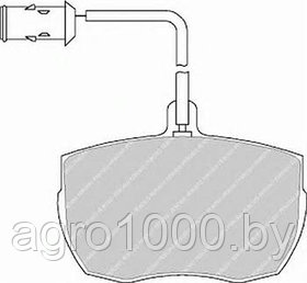 КОЛОДКИ ТОРМОЗНЫЕ ДИСКОВЫЕ FDB656VR DN