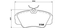 КОЛОДКИ ТОРМОЗНЫЕ ДИСКОВЫЕ FDB686 DN