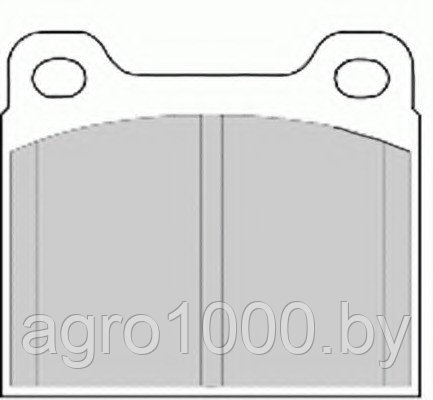 КОЛОДКИ ТОРМОЗНЫЕ ДИСКОВЫЕ FDB704 DN