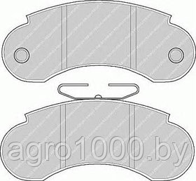 КОЛОДКИ ТОРМОЗНЫЕ ДИСКОВЫЕ FDB752VR DN