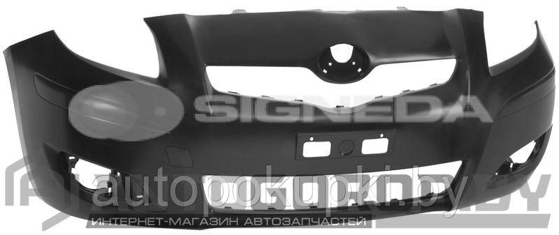 Бампер передний TOYOTA YARIS c 01.2009-, хетчбек, PTY04367BA(I)