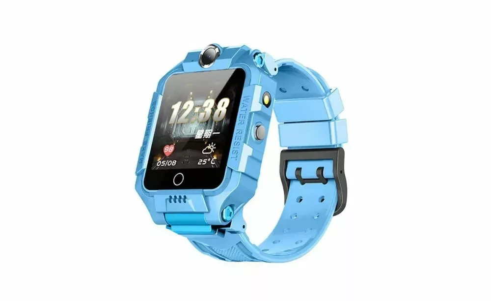 Умные детские часы Smart Baby Watch Q88 (Голубой) - фото 1 - id-p190564330